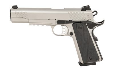 Tisas 1911 Duty SS45R .45 ACP 5" Stainless Steel Rail