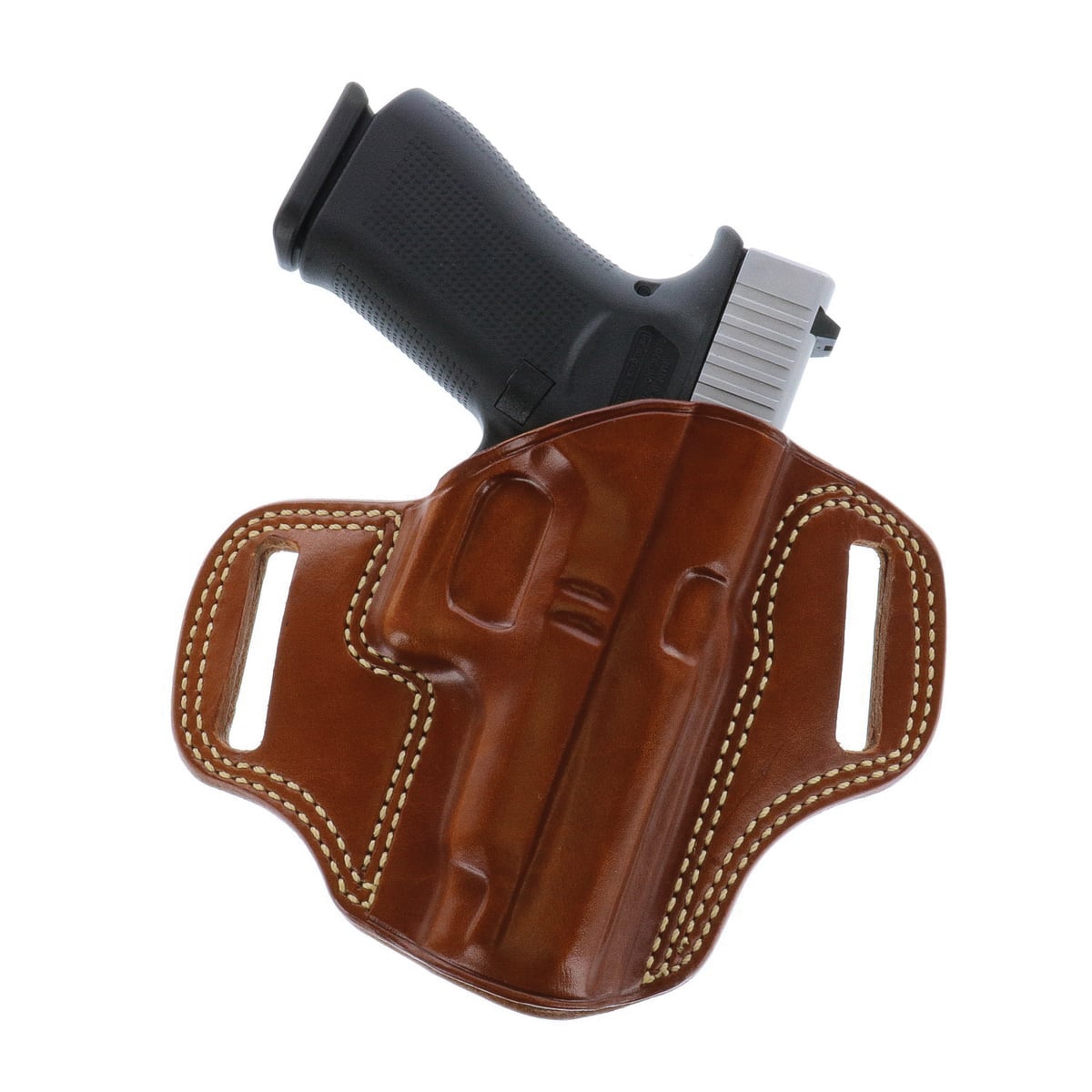 Galco Combat Master Kimber 1911 OWB Holster Right Leather, Tan