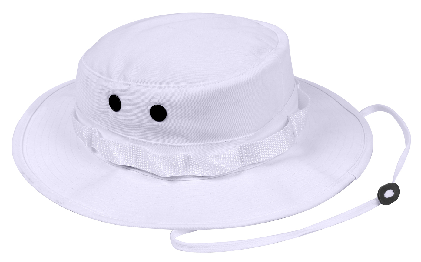 Rothco Boonie Hat - White, Head Size 7