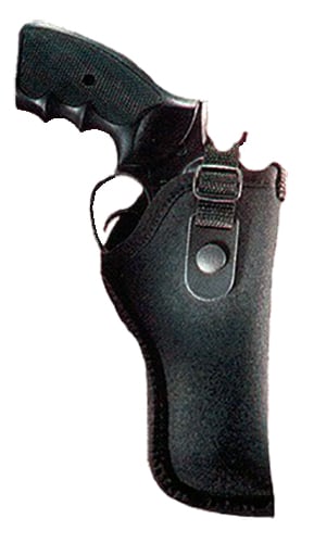 Uncle Mike's Gun Mate Size 6 Right Hand 4" Medium Frame Autos Hip Holster, Textured Black - 21006