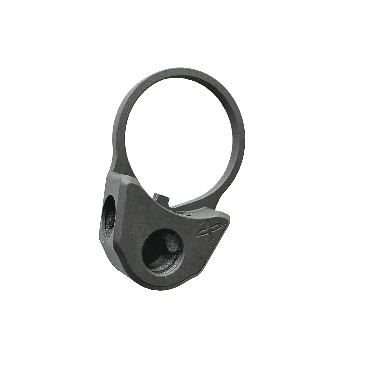 Forward Controls Design ESF-H3 QD Socket End Plate - ESF-H, BLK DLC