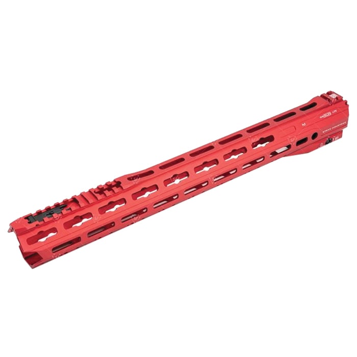 Strike Industries Gridlok LITE Rail 17" for M4 Upper Receiver, Red - SI-GRIDLOK-LITE-17-RED