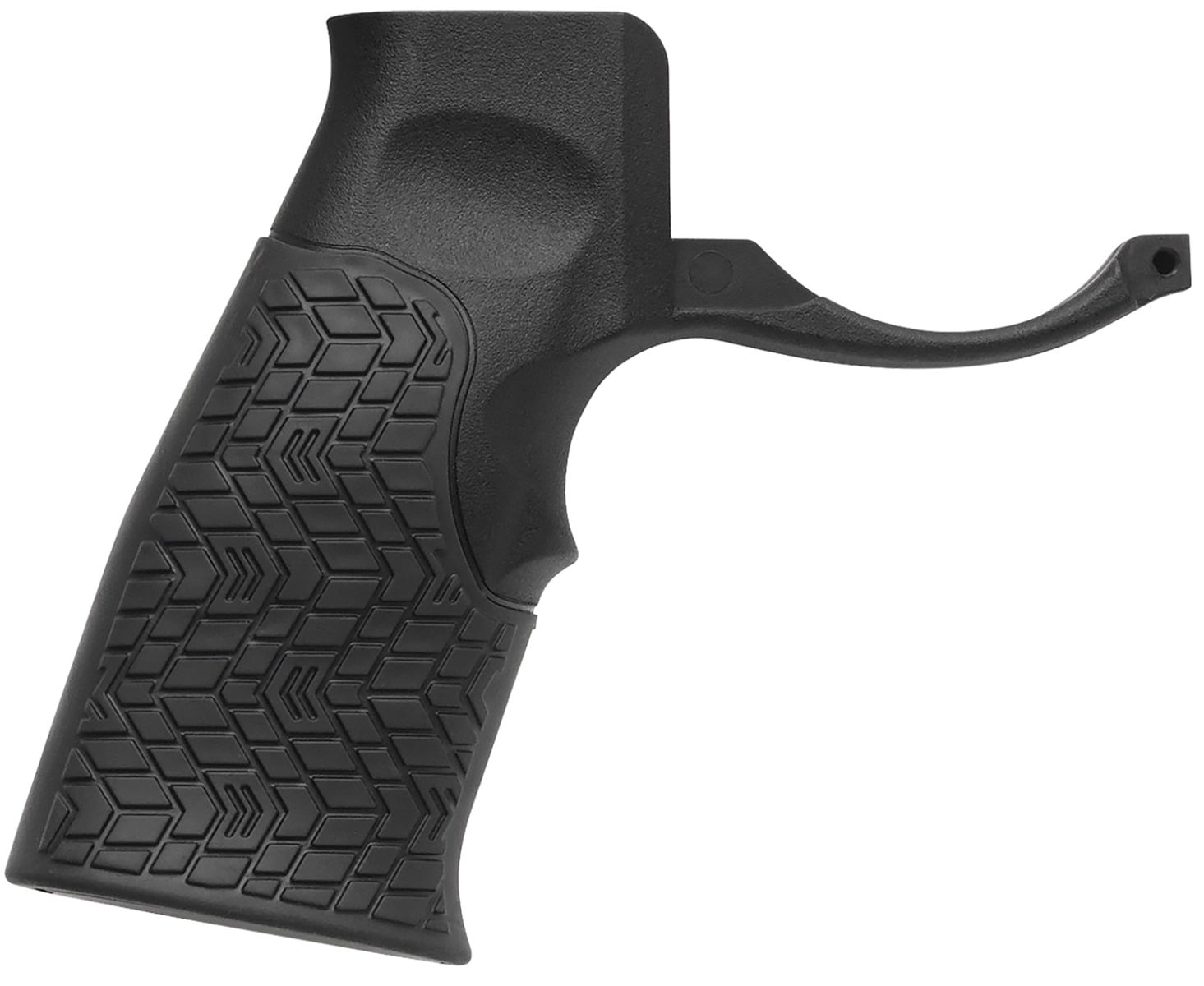Daniel Defense Pistol Grip, Black w/ Trigger Guard - 21-071-05177-006