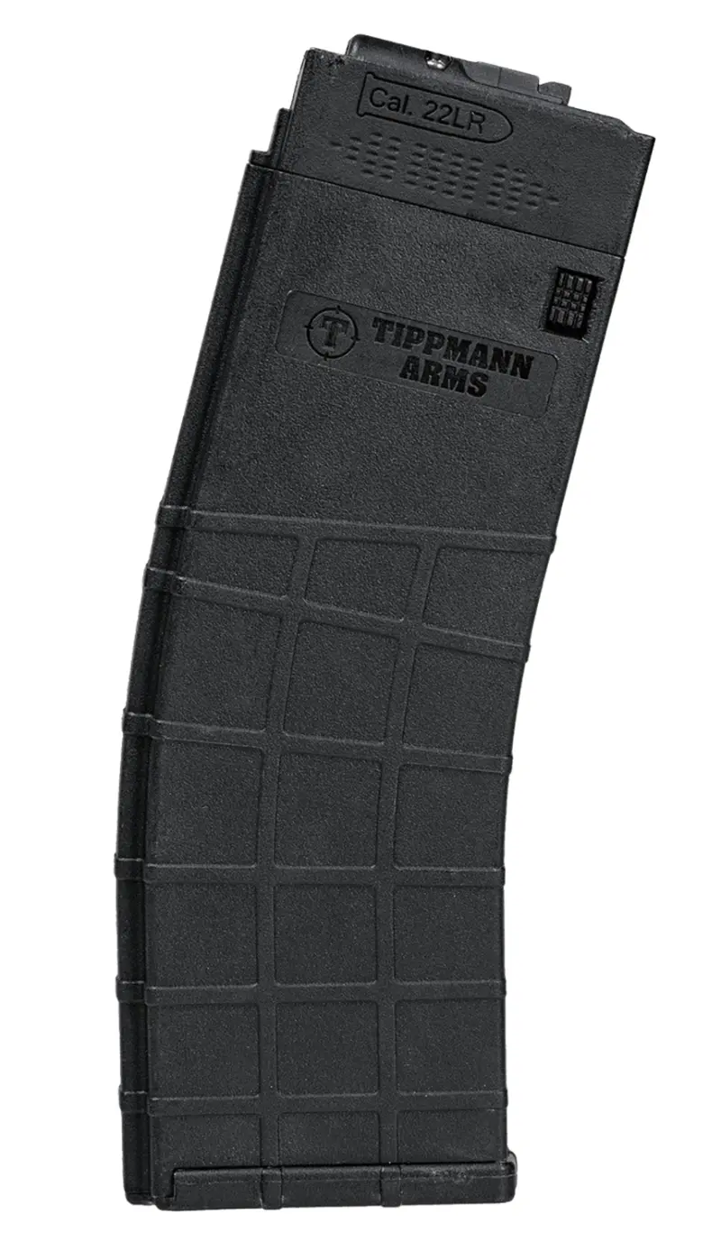 Tippmann Arms A201040 M4-22 25rd 22 LR, Black Steel