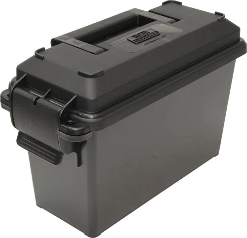 MTM TACTICAL PISTOL CASE - COMPACT DARK GRAY LOCKABLE