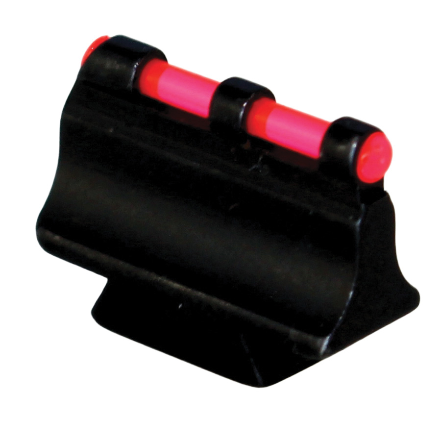 Williams Gun Sight Narrow Width Fiber Optic Sight Front, Red