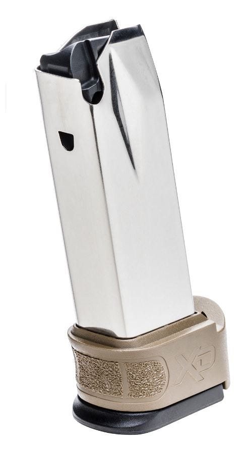 Springfield Armory 10rds 9mm Magazine, Stainless - XDG0923FDE