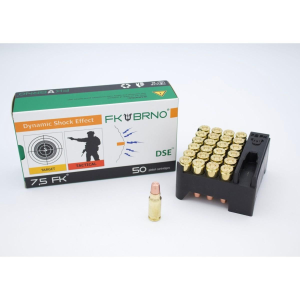 Fk-Brno FK BRNO F9 Handgum Ammunition 7.5 FK 101 gr Solid 1950 fps 50/ct
