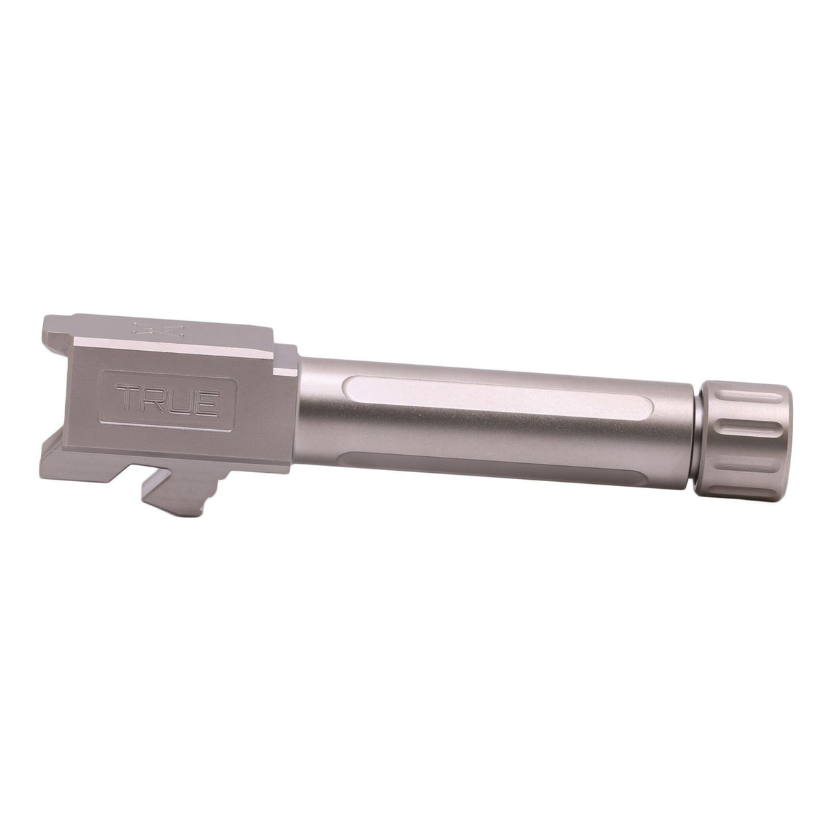 True Precision Threaded Barrel 9mm 4.28" Fits Glock G26, Stainless Steel