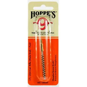 HOPPES BRONZE CLEANING BRUSH .17 CAL (MALE END)