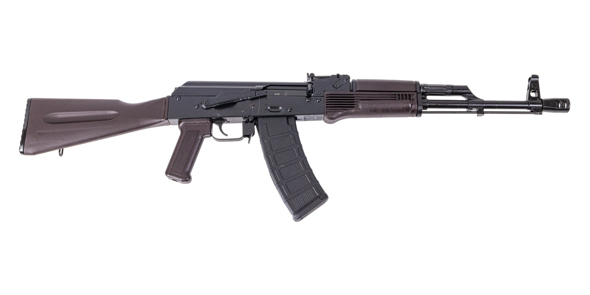 PSAK-74AKM Classic Polymer Rifle with Toolcraft Trunnion, Bolt, and Carrier , Plum