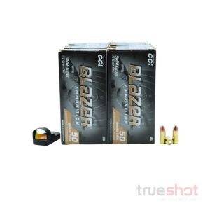 BUNDLE DEAL: Burris Fastfire 3 Red Dot Pistol Sight and 500 Rounds of Ammo - CCI 9mm 115 Grain