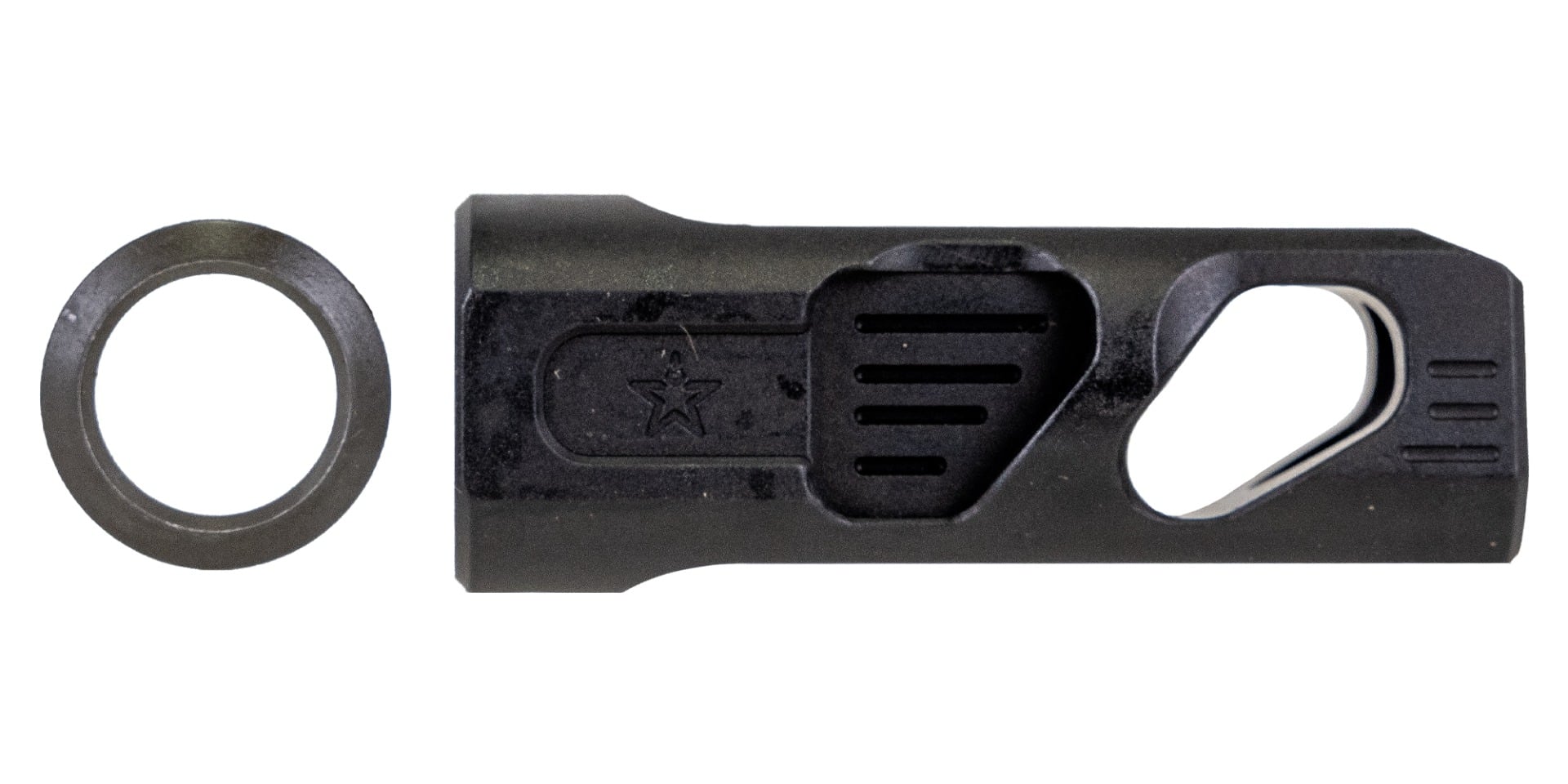 Lead Star Arms Ravage Muzzle Brake 9mm 1/2"x28, Black