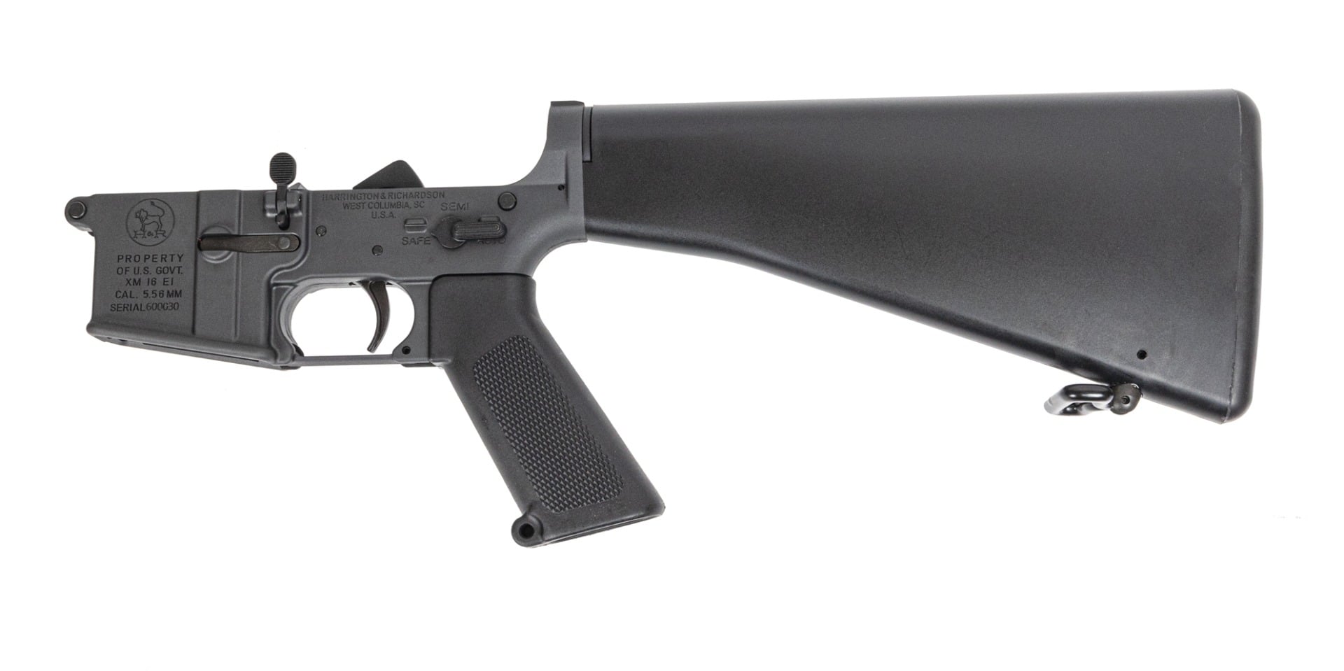 Harrington & Richardson Complete XM16E1 Lower, Gray