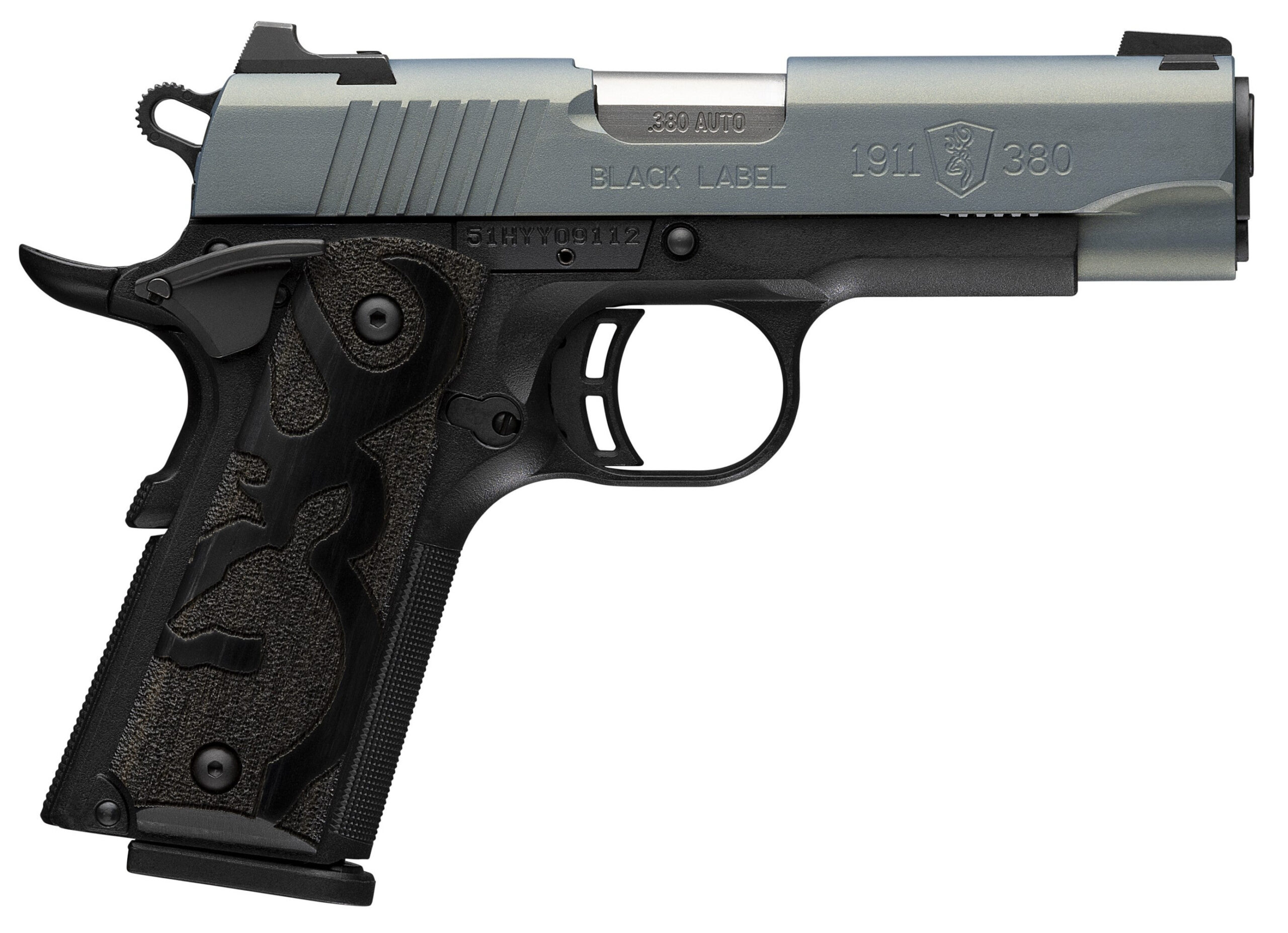Browning 1911-380 Black Label Comp Northern Lights Pistol