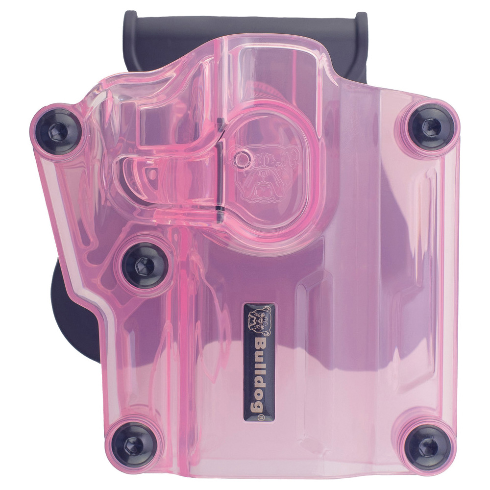 Bulldog Cases Max Multi-Fit OWB Holster RH Polymer Pink - Stylish and Versatile Holster Option - MX-006