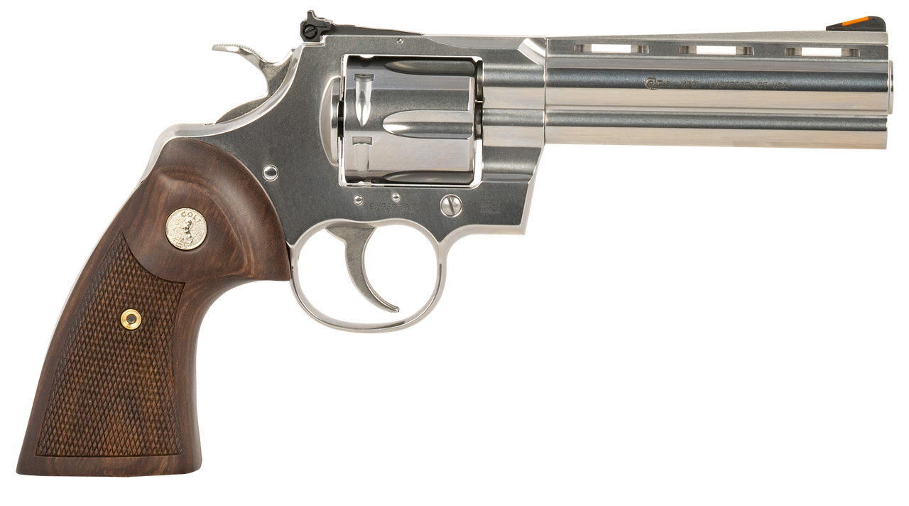 Colt Python Stainless Revolver .357 Mag 5" 6 Rd