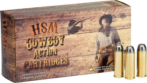 HSM 45 COWBOY SPECIAL 200GR - HARD LEAD RNFP 50RD 10BX/CS
