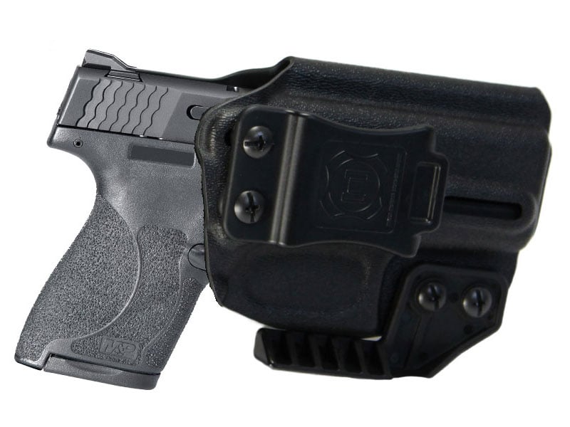Nerd IWB Smith and Wesson Shield Holster, Black - NRD-SWSHLD