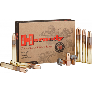 Hornady 82631 Dangerous Game 470 Nitro Express 500 GR Dangerous Game Expanding - 20rd Box