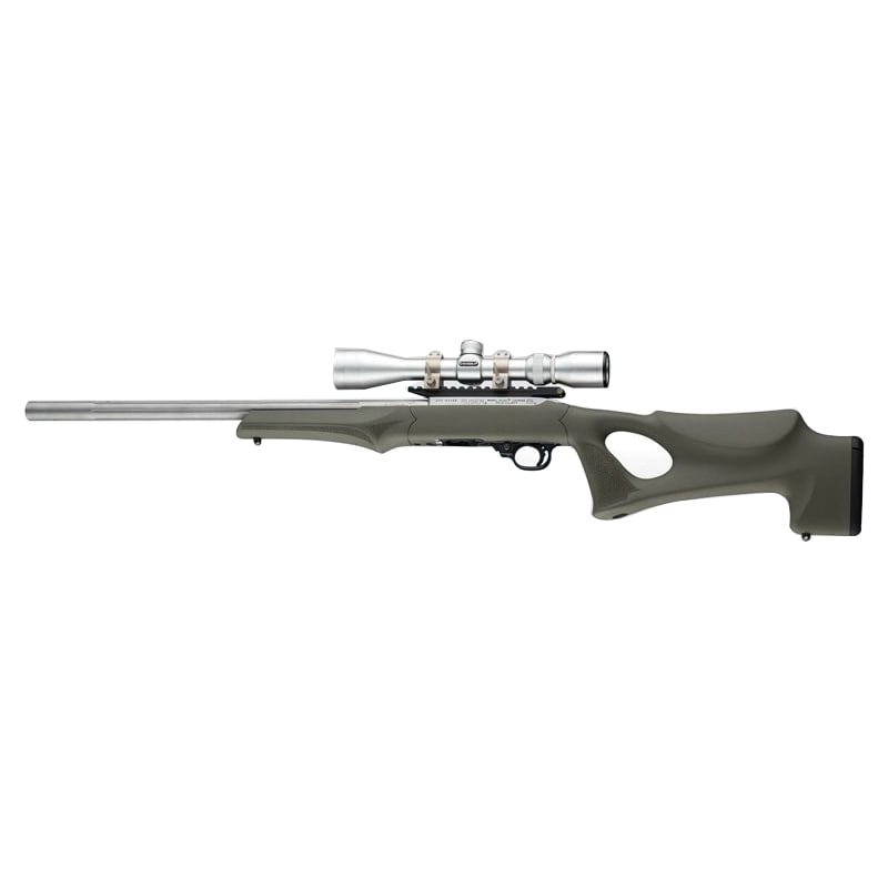 Hogue Overmolded Tactical Thumbhole Stock for Ruger 10/22, Olive Drab Green - 22270