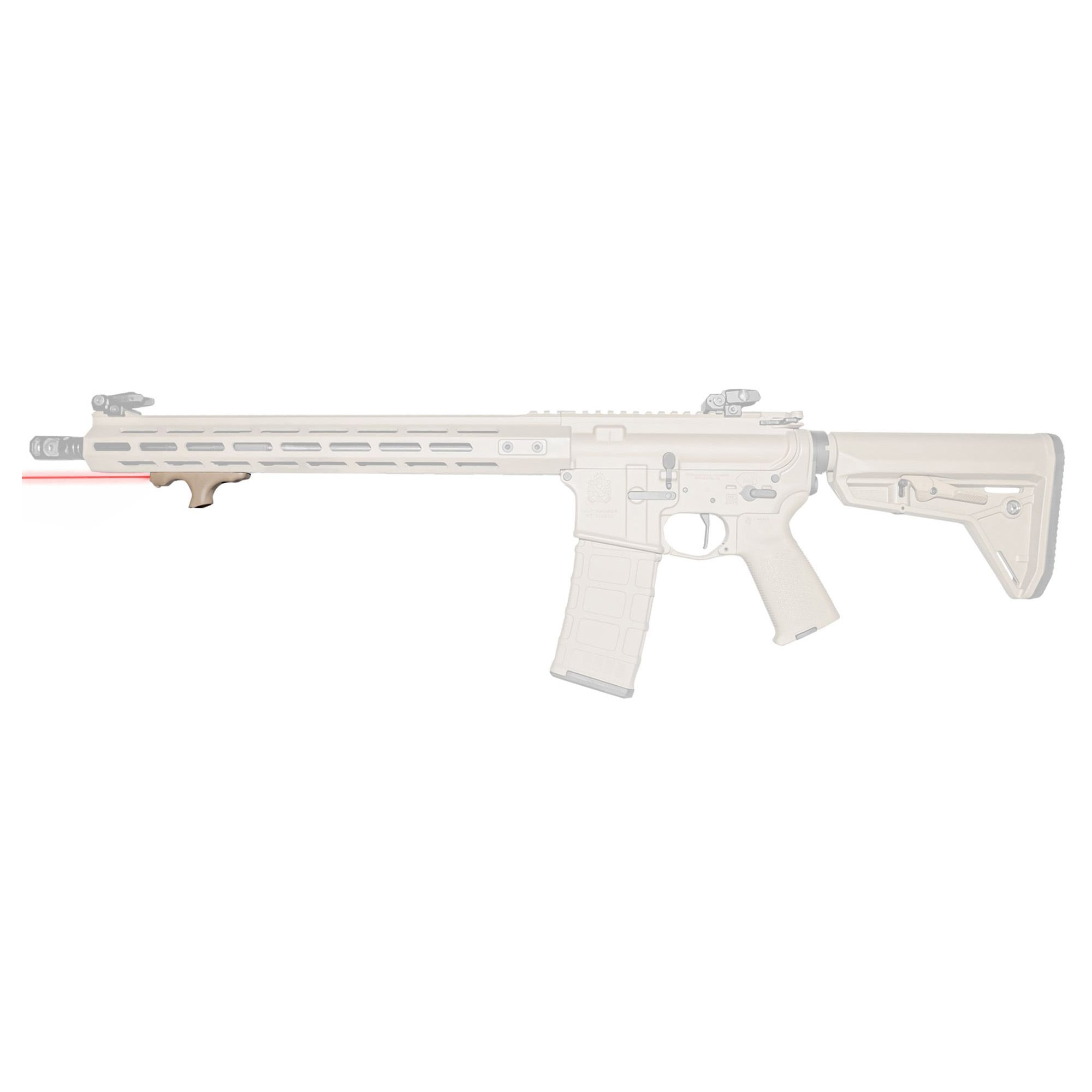 Viridian Weapon Technologies HS1 Hand Stop, Red Laser, Fits M-lok, Flat Dark Earth