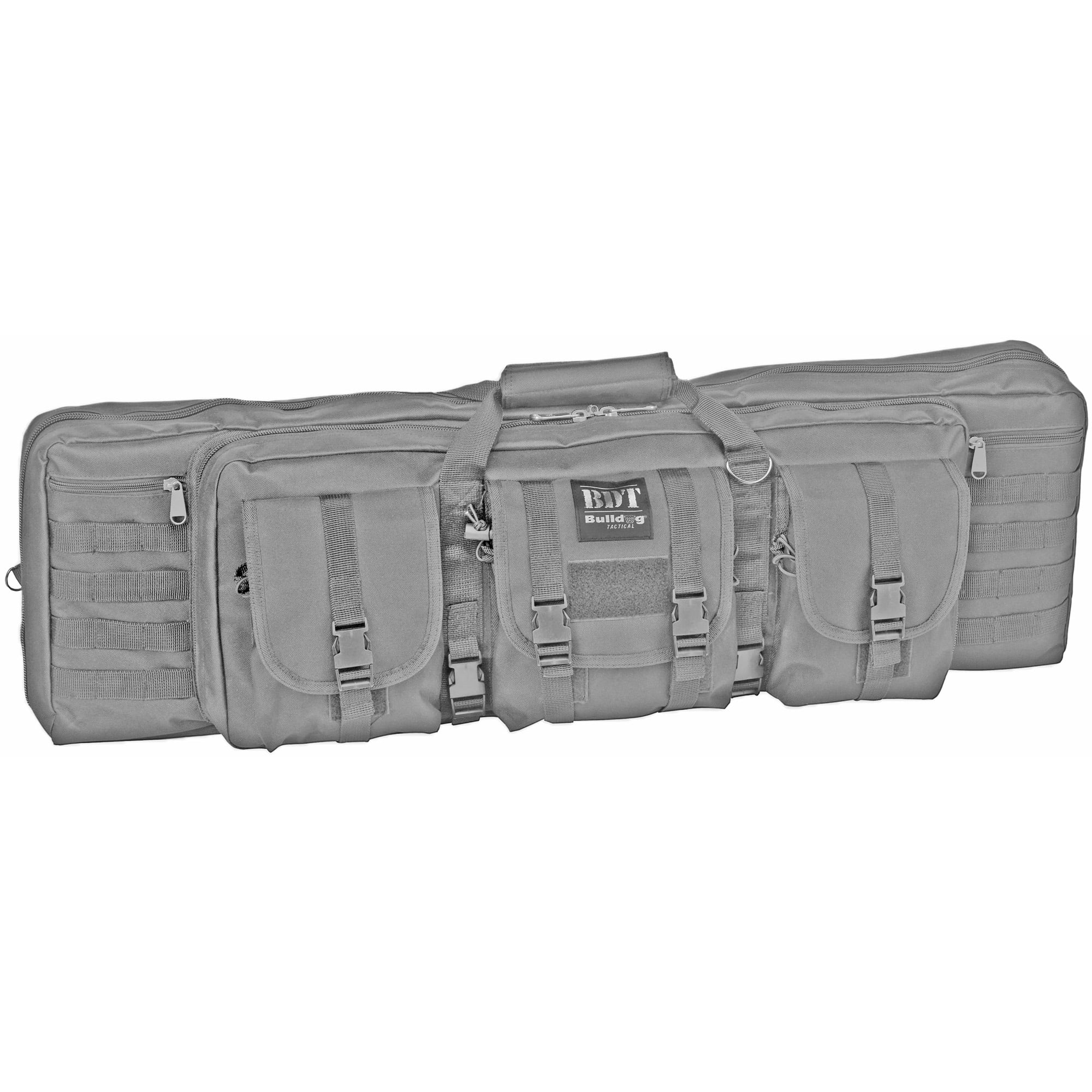 Bulldog Cases Tactical Rifle Case, 37", Gray - BDT4037SG