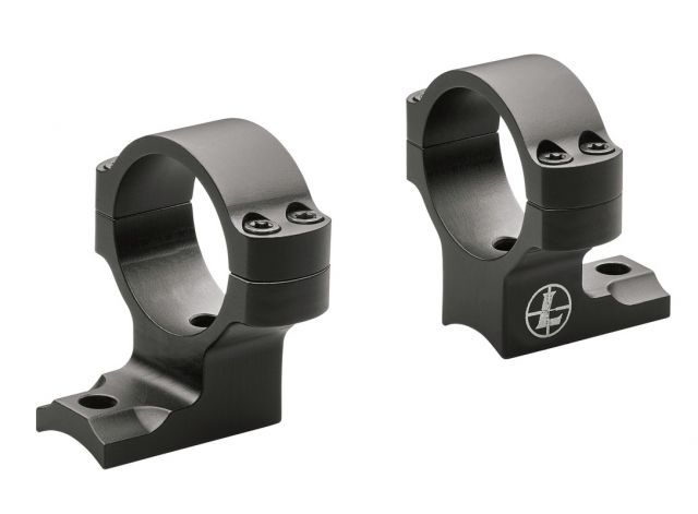Leupold BackCountry 30mm Riflescope Rings Browning X-Bolt High - 1in Set of 2 Black Matte