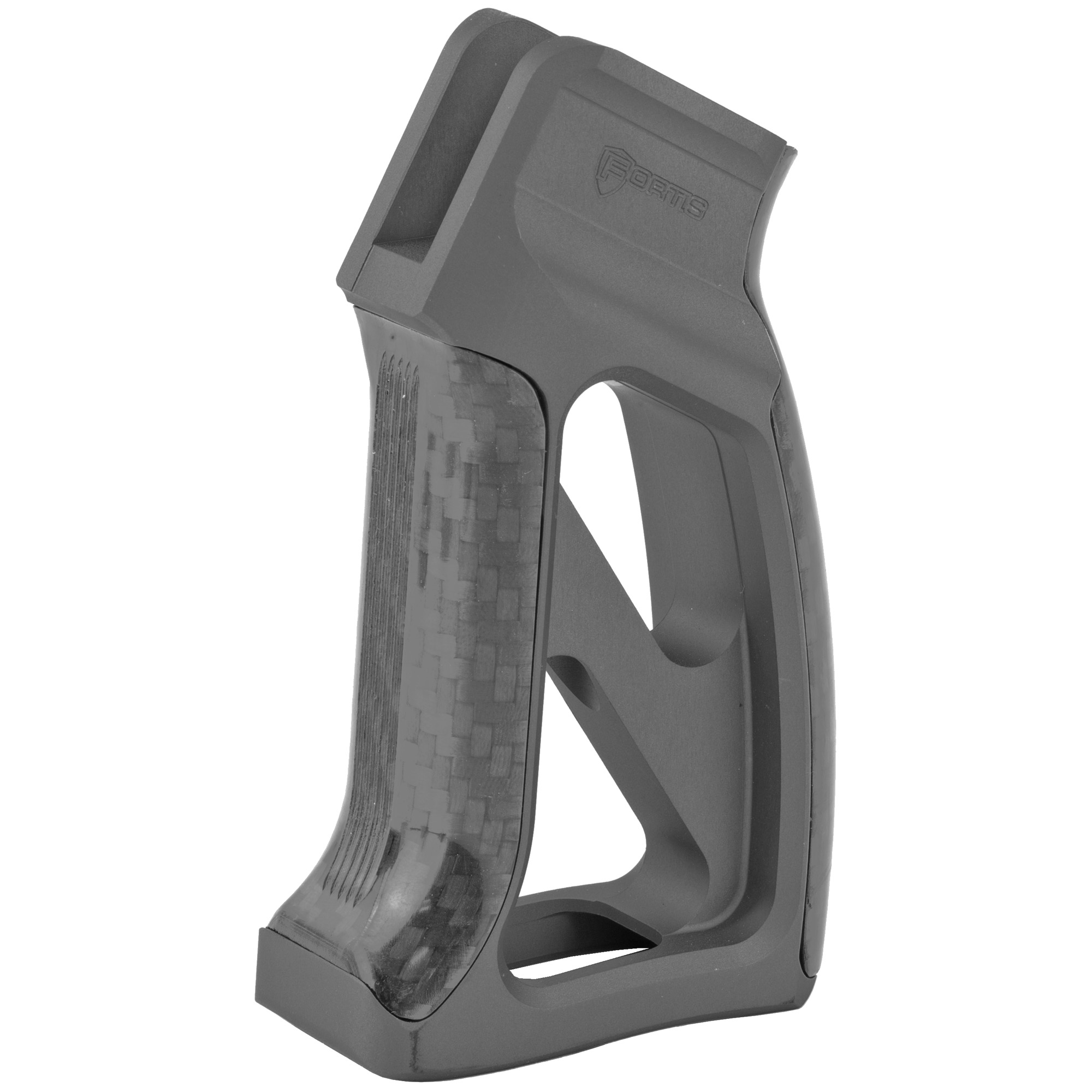 Fortis Torque AR-15 Pistol Grip with Carbon Fiber, Black - TORPGCFBLK