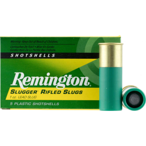 Remington Ammunition S12SRS Slugger 12GA 2.75\" 1oz Slug Shot - 5sh Box