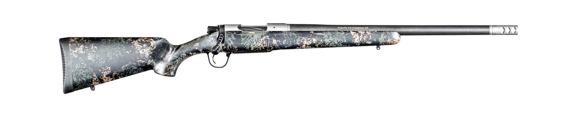 Christensen Arms Ridgeline FFT 6.8 Western Bolt Action Rifle, Green - 8010631400