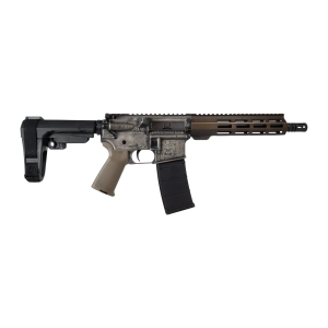 Shark Coast Tactical SCC07527VIK-P Viking 5.56 NATO 30+1 10.50 Black Nitride Threaded Barrel, Aluminum Receiver w/Picatinny Rail, M-LOK Handguard, Polymer SB Tactical SBA3 Brace, Magpul MOE Grip, Rig