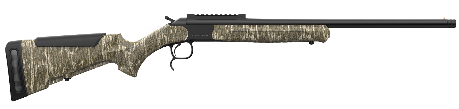 Retay Gamelander .410 22" Single Shot Break Action Shotgun, Mo Bottomland - GML410-BTL
