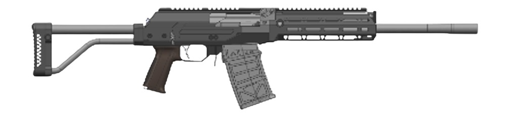 JTS M12AK-LWH AK 12GA Semi Auto Shotgun