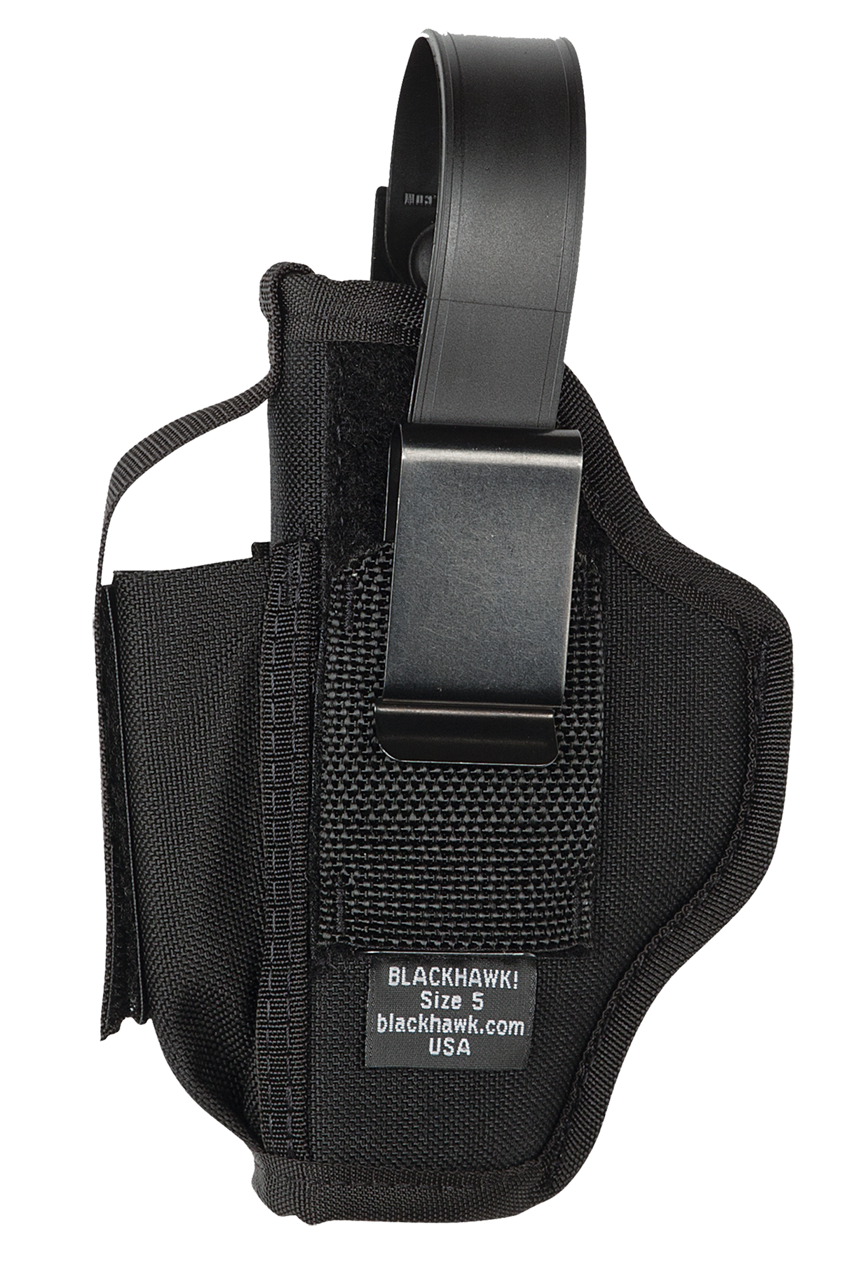 Blackhawk Multi-use Ambidextrous Black Textured Cordura Nylon Pistol Holster Combo 40AM05BK
