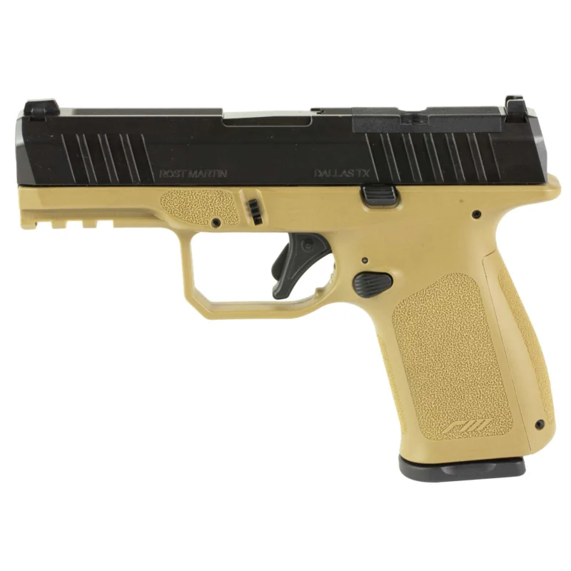 ROST MARTIN RM1C HGA 9MM 4 IN BBL OPTIC READY W RMR PLATE FDE 1/15 1/17 RD MAG