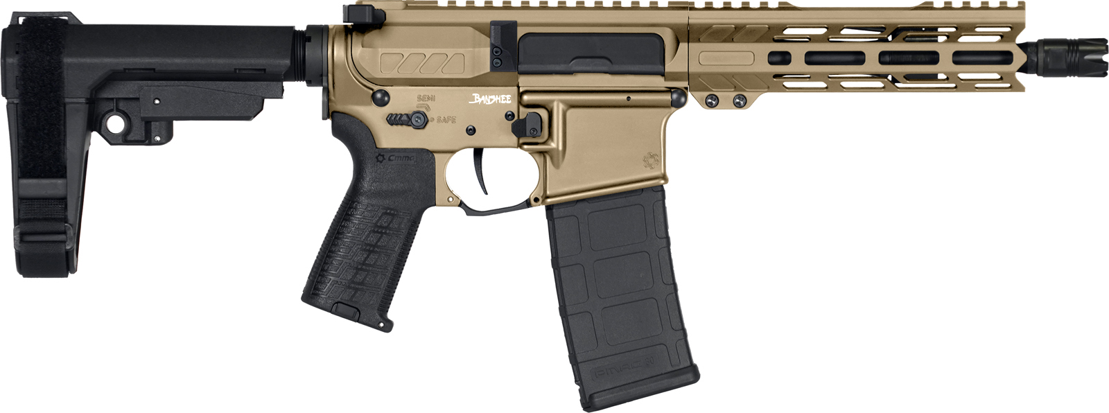 CMMG Banshee Mk4 Pistol 300 BLK FDE 8-inch