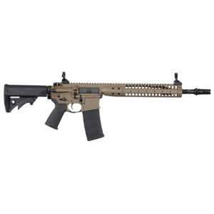 LWRC IC SPR 5.56 NATO 14.7" (Pinned to 16") 30rd Semi-Auto AR15 Rifle w/ Fluted Barrel - Brown