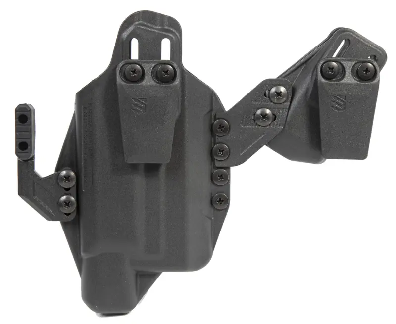 Blackhawk 416702BK Stache IWB Size 02 Black Polymer Belt Clip Compatible w/Glock 19/23/32/45 Belt 1.50" Wide Ambidextrous