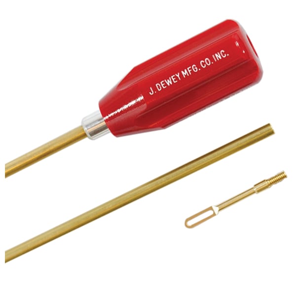 J Dewey Rods #8-32 Female 36" .30 Cal Cleaning Rod