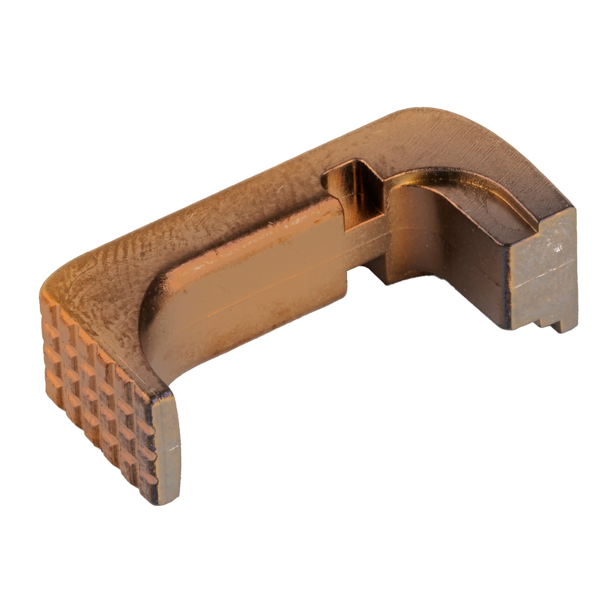 Shield Arms Handgun Magazine Catch Release for Glock 43X/48 Bronze - No Credit Card Fees - Low, flat rate shipping