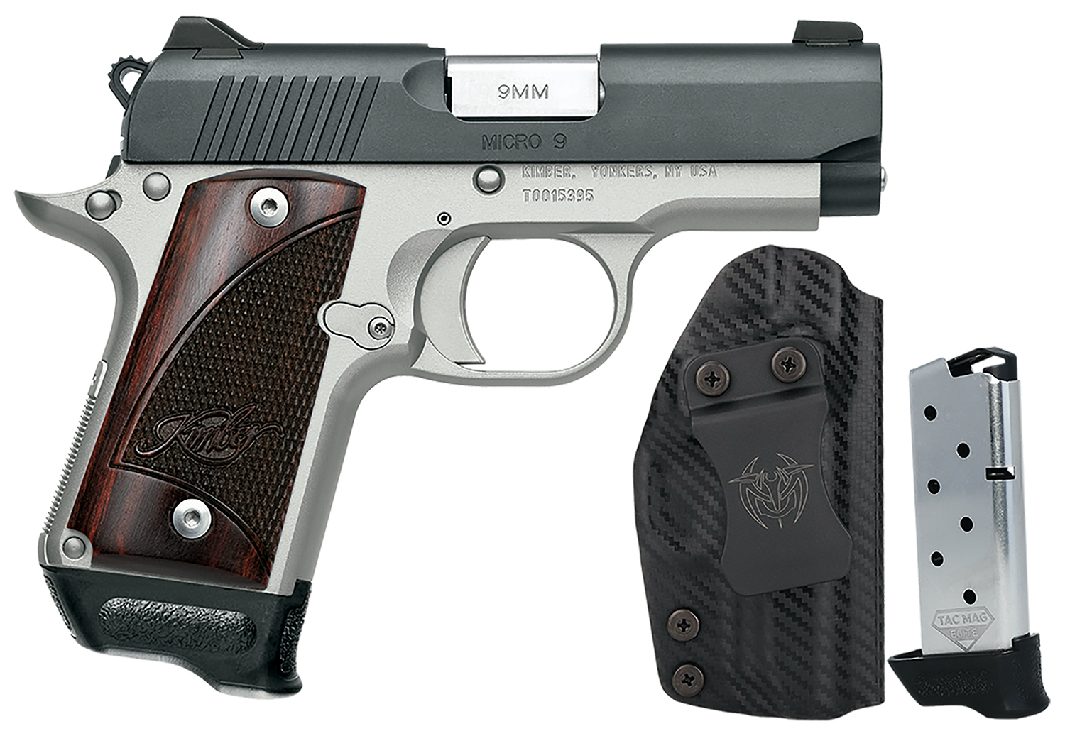 Kimber Micro 9 Two-Tone 9mm Pistol with Holster