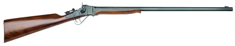 Chiappa Firearms 920192 Little Sharps 22 Hornet 1rd, 26" Blued Octagon Barrel, Color Case Hardened Metal Finish, Oiled Walnut Stock Forend
