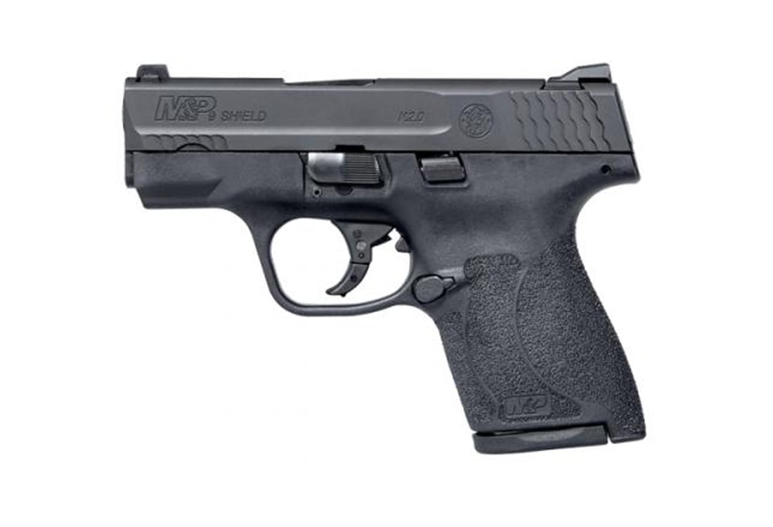 S&W SHIELD M2.0 M&P 9MM FS – BLACKENED SS/BLK NO THUMB SAF - No Credit Card Fees - Low, flat rate shipping