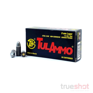 TulAmmo - 9mm - 115 Grain - FMJ - 1000