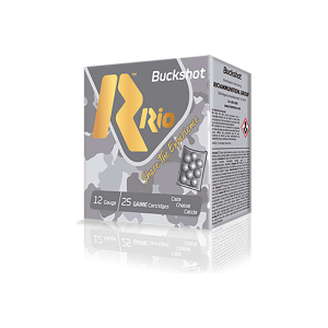 RIO Royal Buck 12 Gauge 2.75\" 9 Pellets #1 Buckshot 25 Rounds Per Box - RHD9PB
