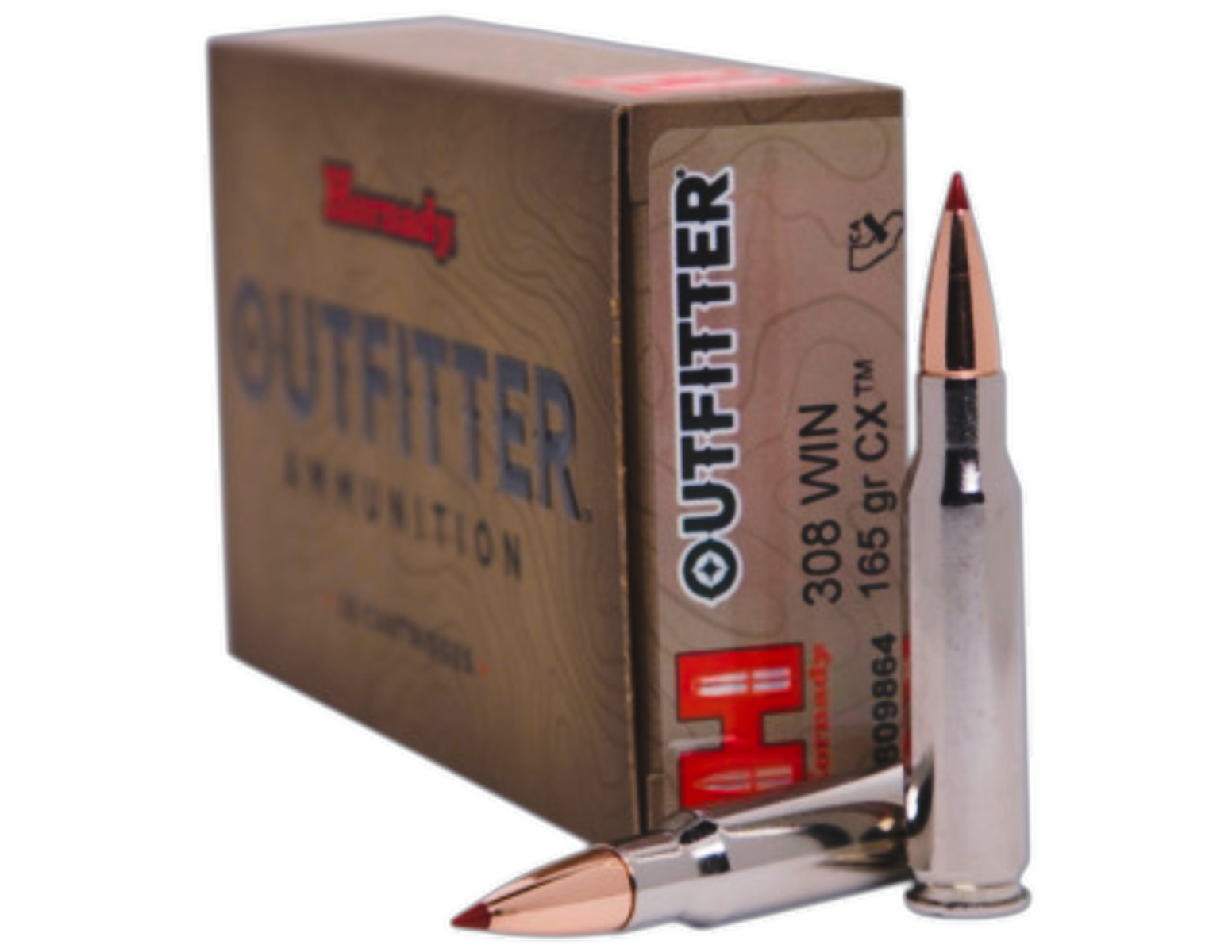 Hornady Outfitter .308 Win 165 gr CX, 20rds