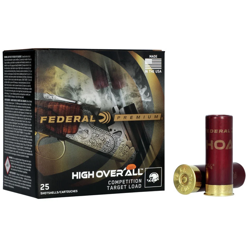 Federal Premium High Overall Shotgun Ammo 20 ga. 2 ¾ in. 7/8 oz. 1,275 FPS 7.5 Shot 25 rd.