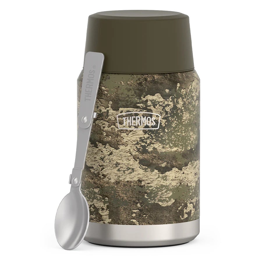 Thermos Icon 24oz Food Jar w/ Spoon, TrueTimber Strata - IS3015TTST4