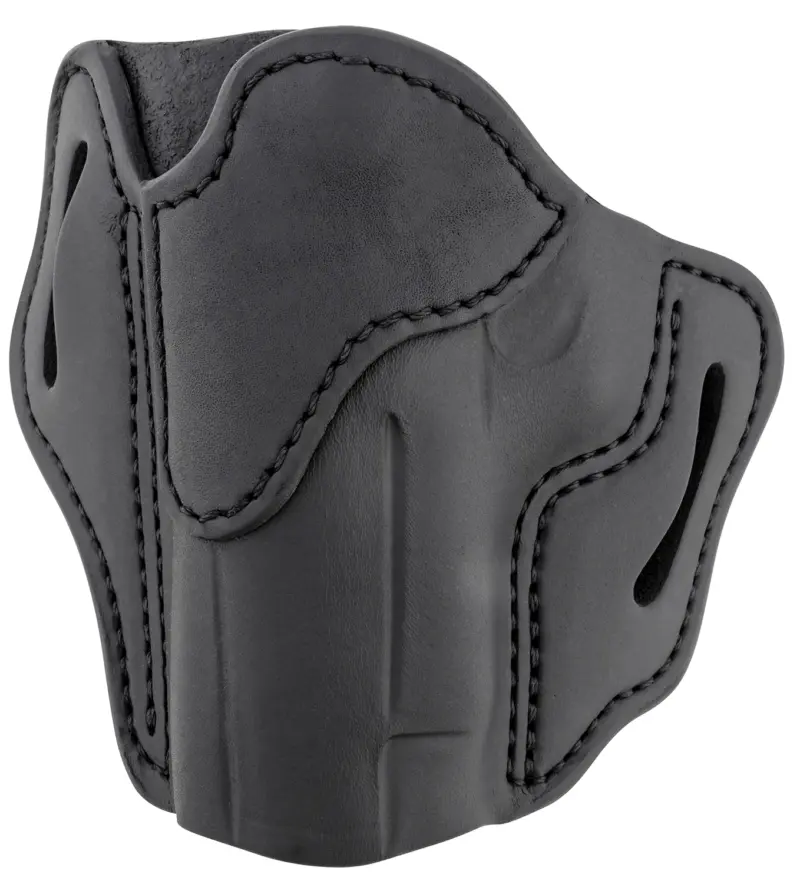 1791 Gunleather ORBH23SBLL BH2.3 Optic Ready OWB Size 2.3 Stealth Black Leather Belt Slide Compatible w/Glock 17/S M Shield Left Hand